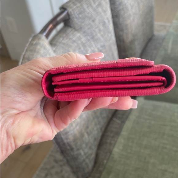 MCM Fuchsia Leather Wallet - Picture 3 of 8